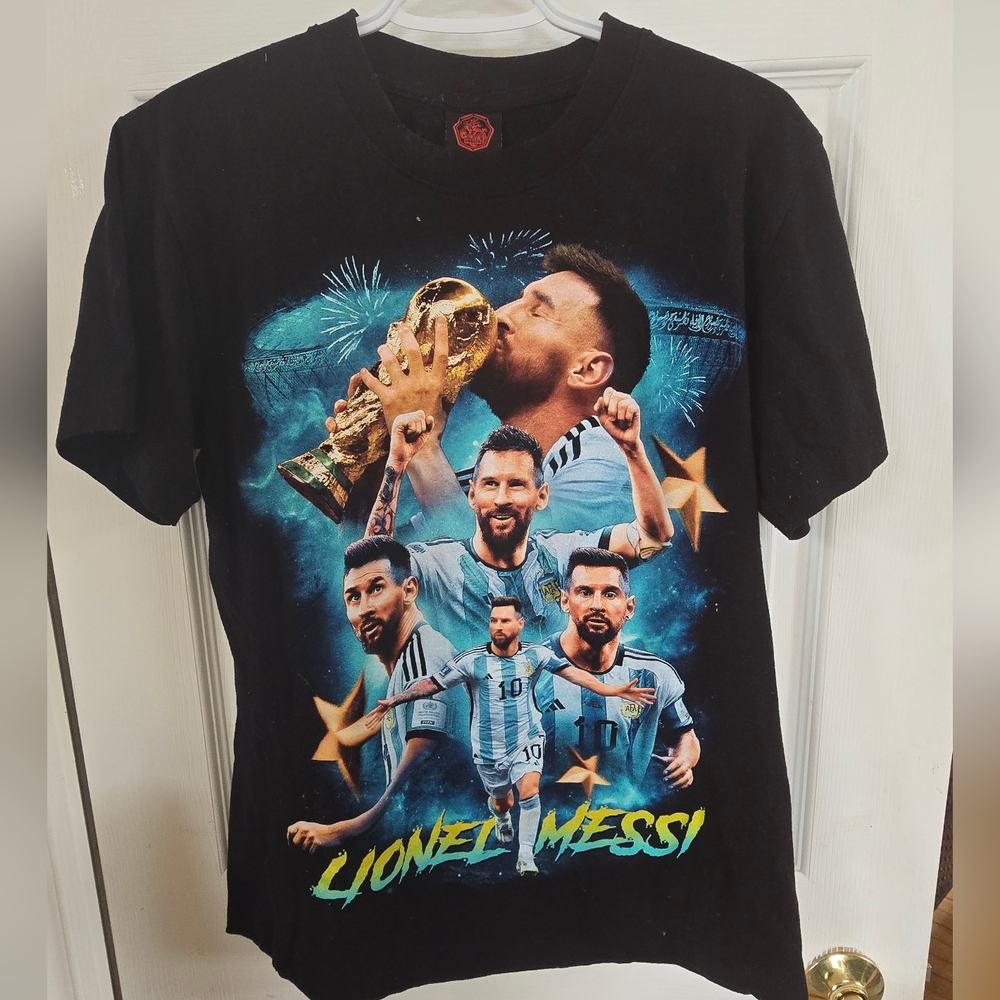 Lionel Messi Graphic Cotton Tee, MInt Condition